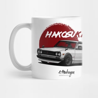 Skyline 2000 GTR (white) Mug